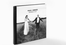 Εξώφυλλο δερματίνης και φωτογραφία σε photo panel